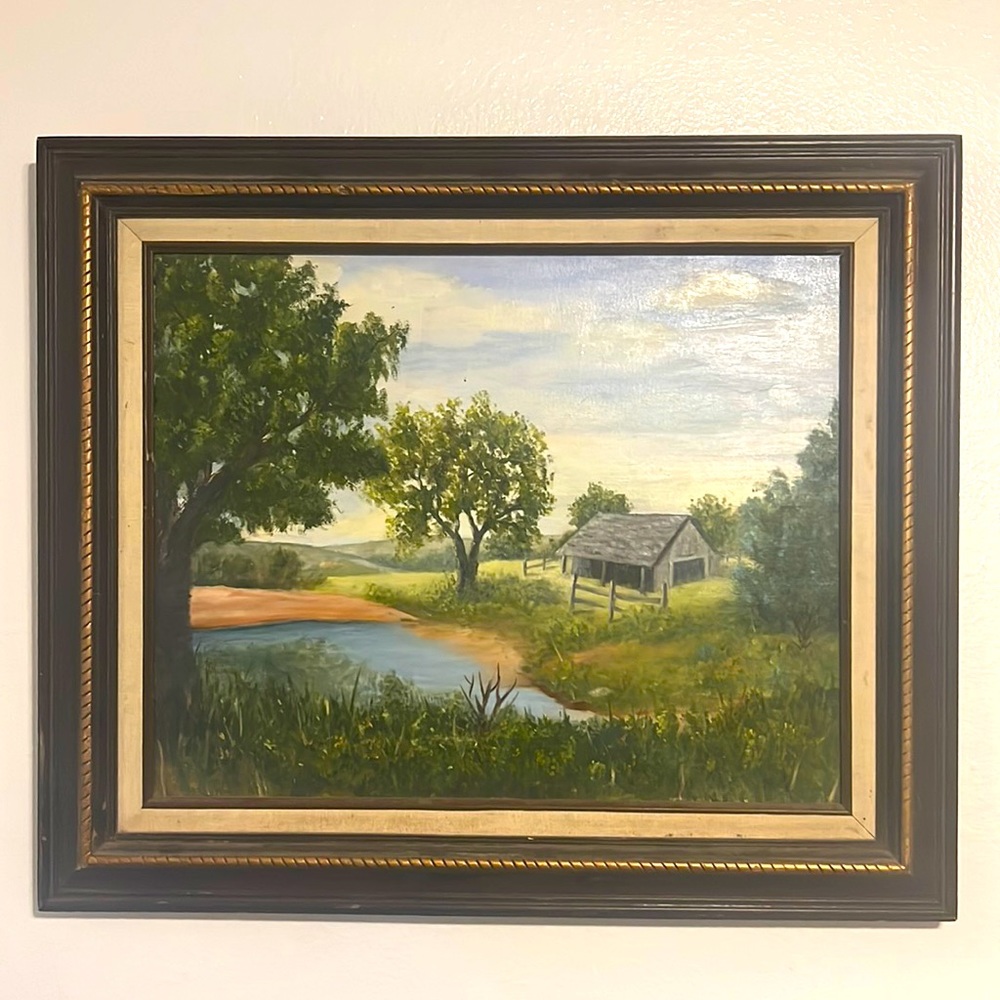 Canvas painting